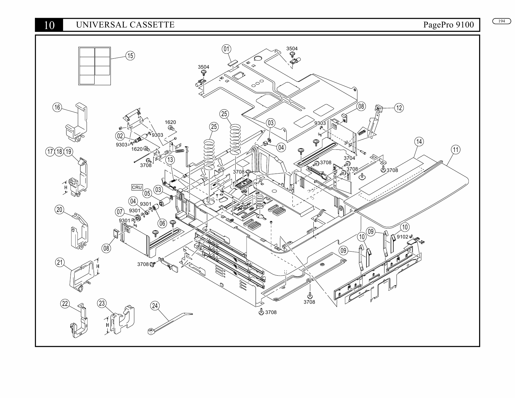 Konica-Minolta pagepro 9100 Parts Manual-4